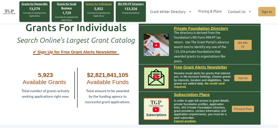 grant providers